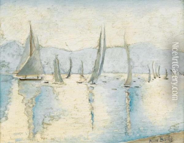 Seepartie Mit Segelschiffen Oil Painting - David Bailly