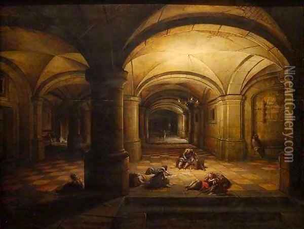 The Liberation of St Peter 2 Oil Painting - Hendrick van, the Younger Steenwyck