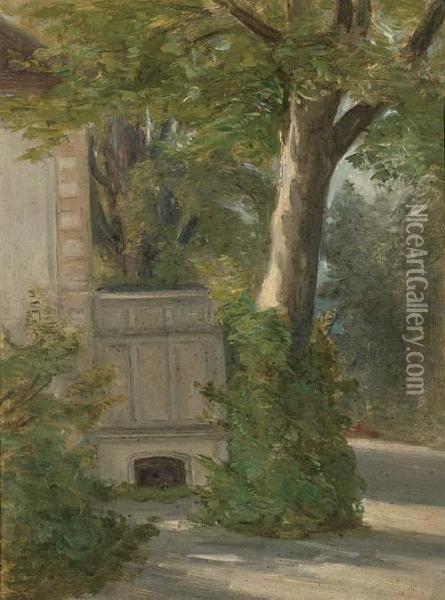 Le Jardin Oil Painting - Barthelemy Menn