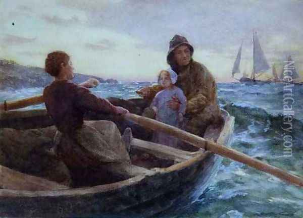 The Fishermans Daughter Oil Painting - Middleton Jameson