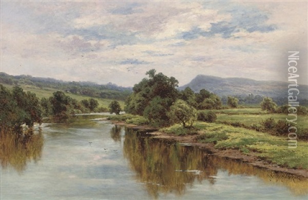 On The Lleyn, North Wales Oil Painting - Henry H. Parker