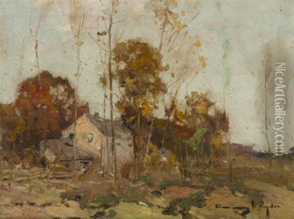 The Cottage Oil Painting - Chauncey Foster Ryder