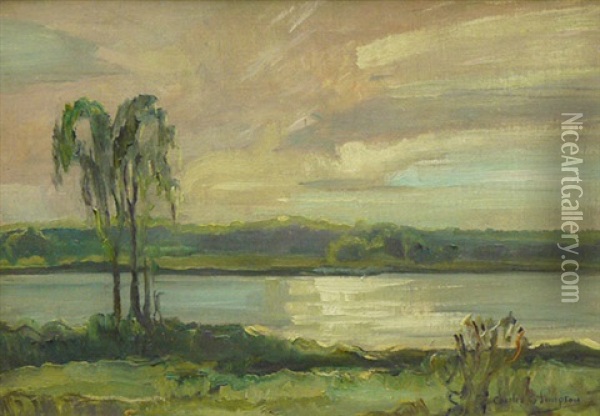 Untitled (summer Sunset) Oil Painting - Charles Walter Simpson
