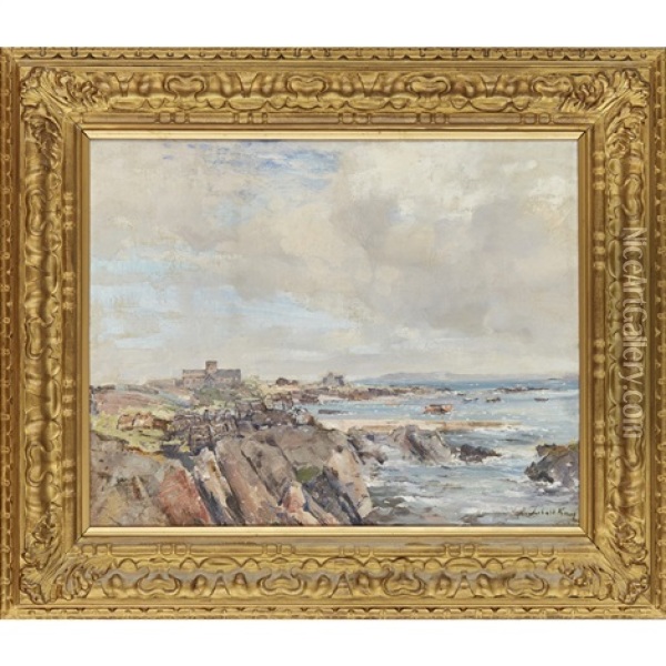 Iona Cathedral Oil Painting - Archibald Kay