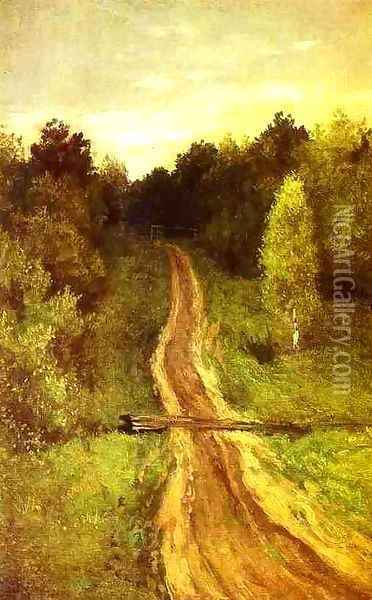 Road 1899 Oil Painting - Isaak Ilyich Levitan