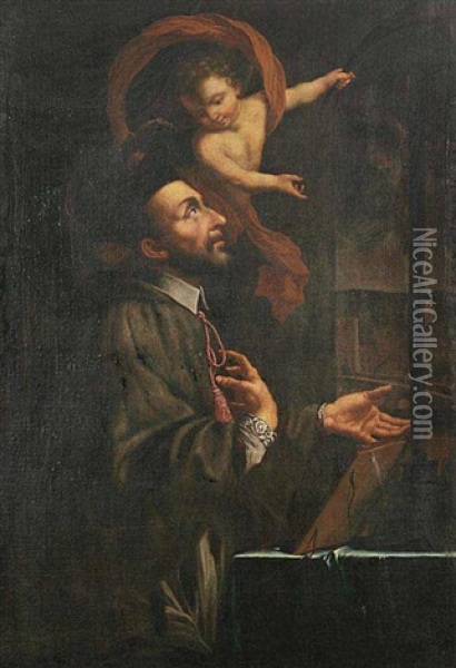 St. John Of Nepomuk Oil Painting - Jan Jiri Heinsch