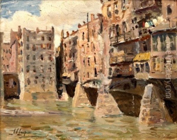 Venetian Scene Oil Painting - Colin Campbell Cooper