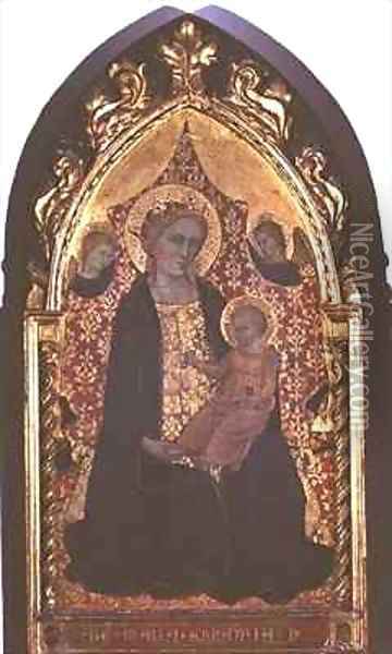 The Madonna of Humility Oil Painting - Giovanni di Bartolomeo Cristiani