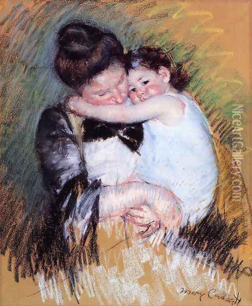 Mother And Child2 Oil Painting - Mary Cassatt