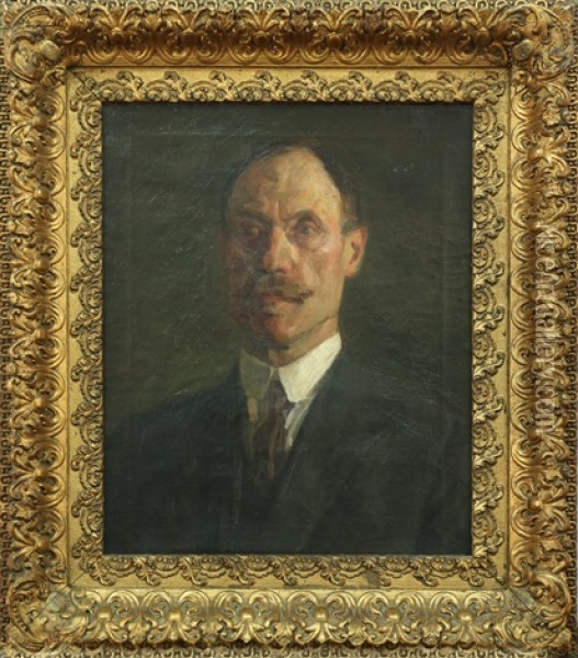 Portrait Of A Gentleman Oil Painting - Thomas Eakins