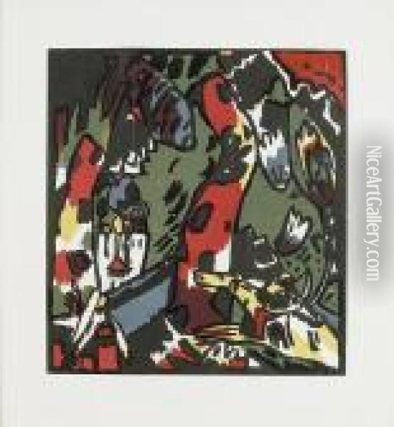 Bogenschutze Oil Painting - Wassily Kandinsky