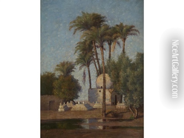 Tangier Oil Painting - Louis Comfort Tiffany