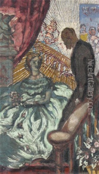 Romeo And Juliet Oil Painting - Walter Sickert