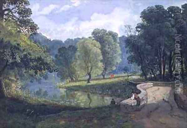 The Frome at Stapleton Bristol Oil Painting - Francis Danby