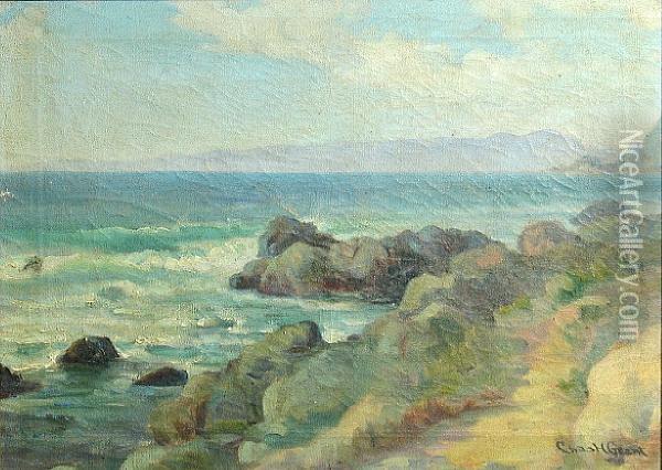 Seascape Oil Painting - Charles Henry Grant