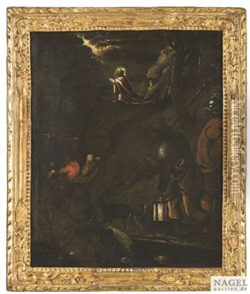 Verklarung Christi Oil Painting - Francesco Bassano the Younger