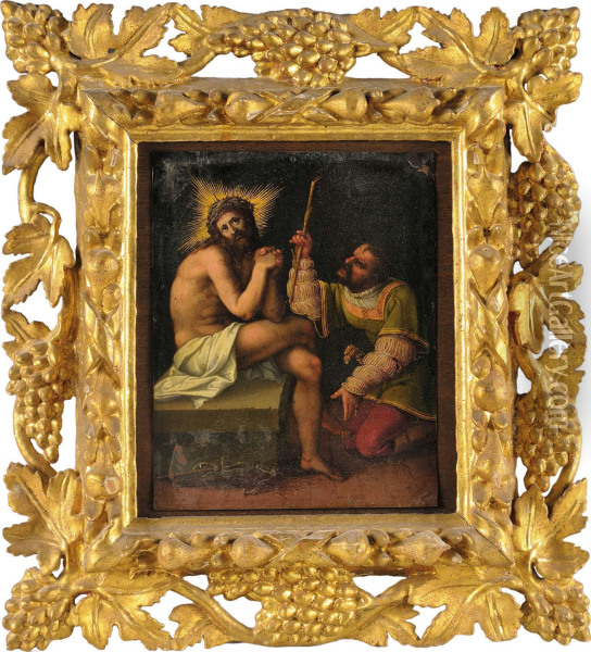 Cristo Deriso Cristo Deposto Oil Painting - Vincent Adriaenssen
