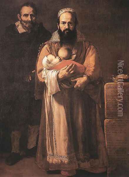 Magdalena Ventura with Her Husband and Son 1631 Oil Painting - Jusepe de Ribera