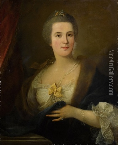 Portrat Der Madame De Maintenant? Oil Painting - Pierre Mignard the Elder