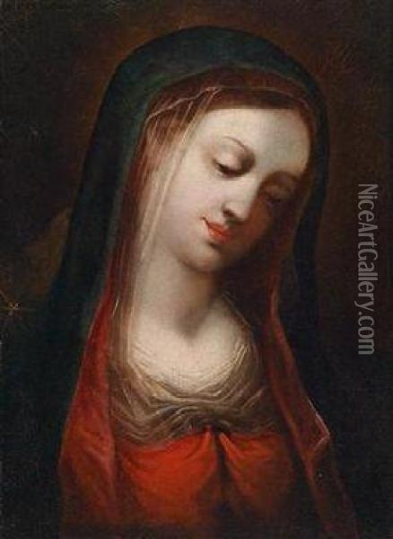 Madonna Oil Painting - Hendrik van Balen