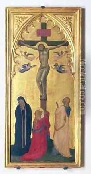 Crucifixion 3 Oil Painting - Bernardo Daddi