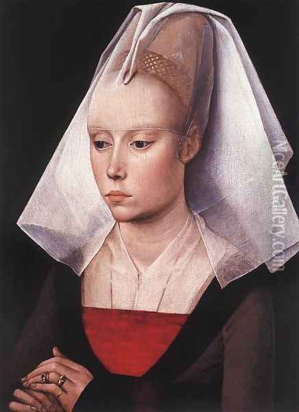 Portrait of a Woman c. 1464 Oil Painting - Rogier van der Weyden