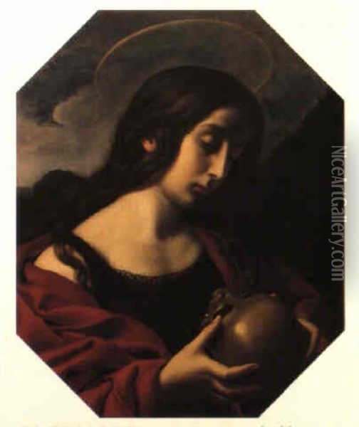 Den Botfardiga Maria Magdalena Oil Painting - Carlo Dolci