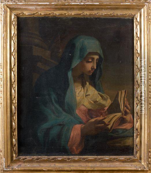 La Lecture De La Vierge Oil Painting - Gaetano Gandolfi