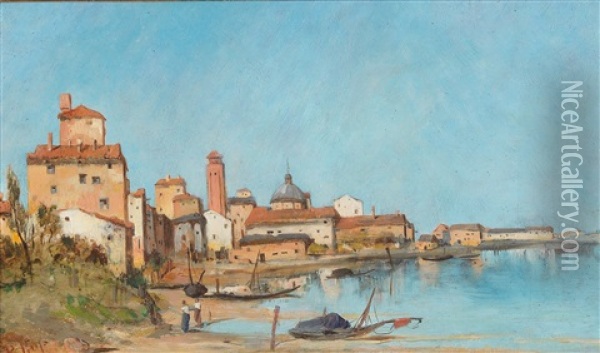 S. Giovanni, Venezia Oil Painting - Robert Russ