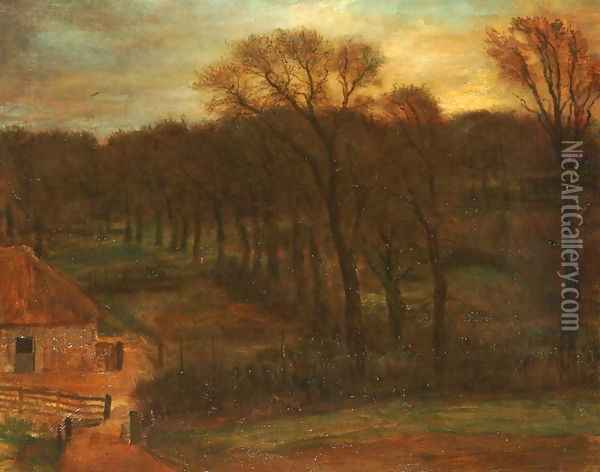 Freshwater, near Farringford, c.1875 Oil Painting - George Frederick Watts