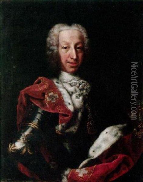 Charles-emmanuel Iii Oil Painting - Maria Giovanna Clementi La Clementina