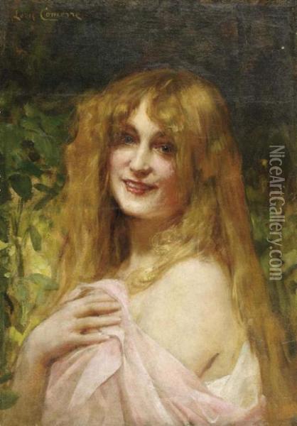 Portrait Einer Frau. Oil Painting - Leon Francois Comerre