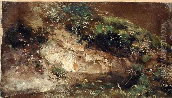 Undergrowth, c.1821 Oil Painting - John Constable