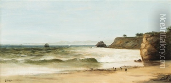 Ledbetter Beach Oil Painting - John Sykes
