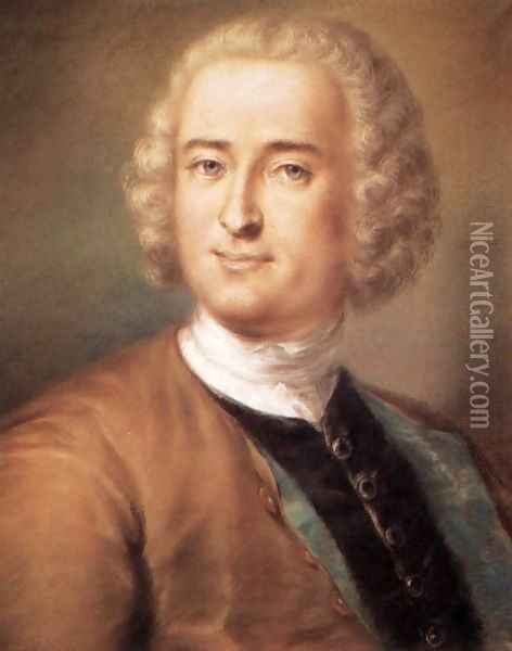 Portrait of a Man 2 Oil Painting - Rosalba Carriera