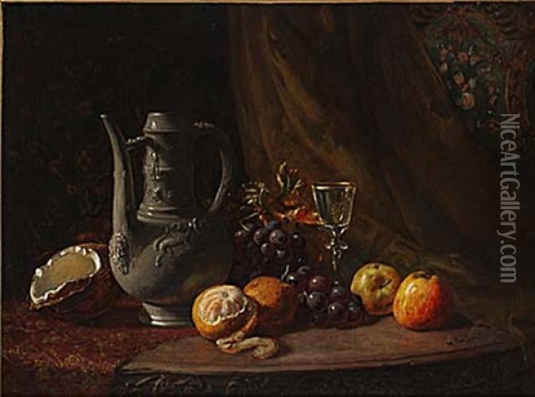 Stilleben Oil Painting - William Duffield