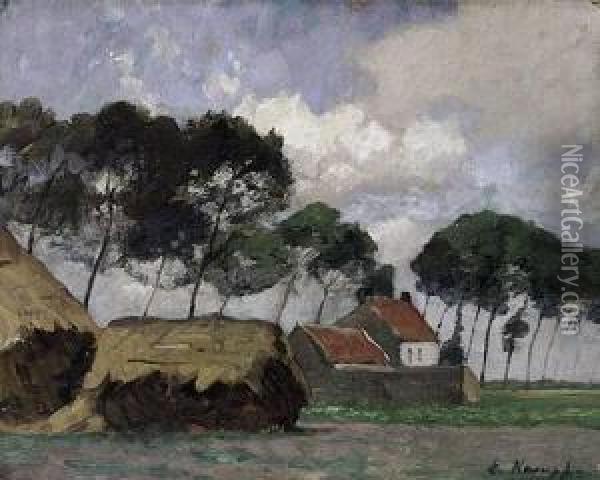 Studierte In Dusseldorf Und Brussel Oil Painting - Eugen Kampf
