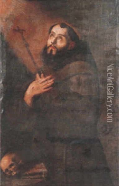 Saint Francois En Priere Oil Painting - Alonso Cano