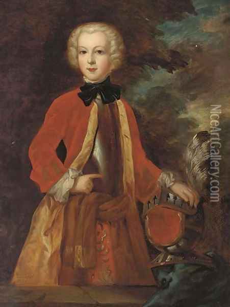 Portrait of Lord Strathnaver Oil Painting - Charles Phillips