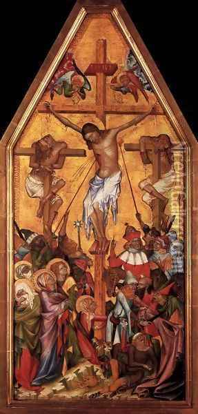 Crucifixion Oil Painting - Bohimian Unknown Masters