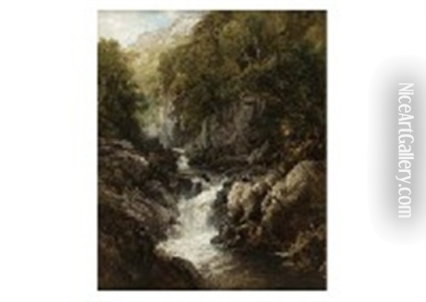 Landscape Oil Painting - Frederick William Hulme