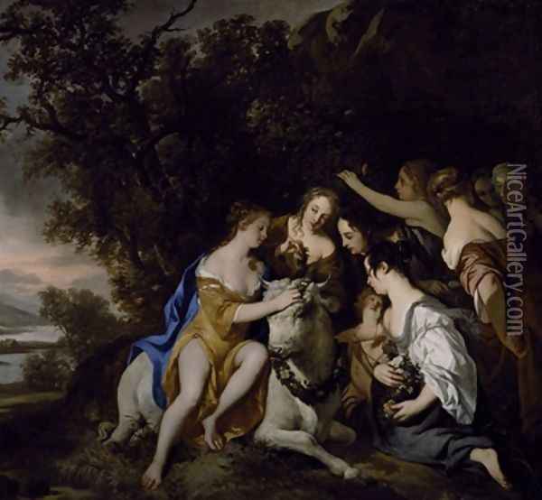 The Rape of Europa Oil Painting - Sir Peter Lely