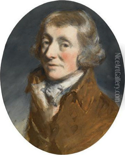 Portrait Of Mr. Robson Oil Painting - Daniel Gardner