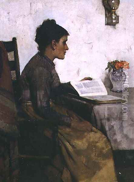Her Comfort, 1889 Oil Painting - Albert Chevallier Tayler