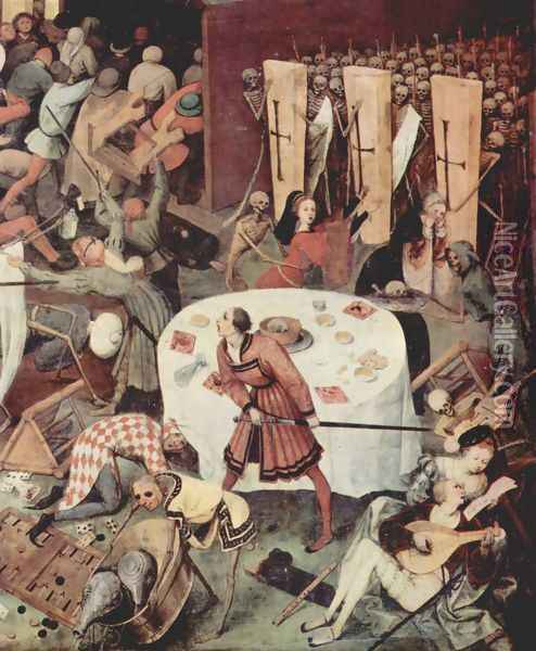 The Triumph of Death (detail 3) Oil Painting - Pieter the Elder Bruegel