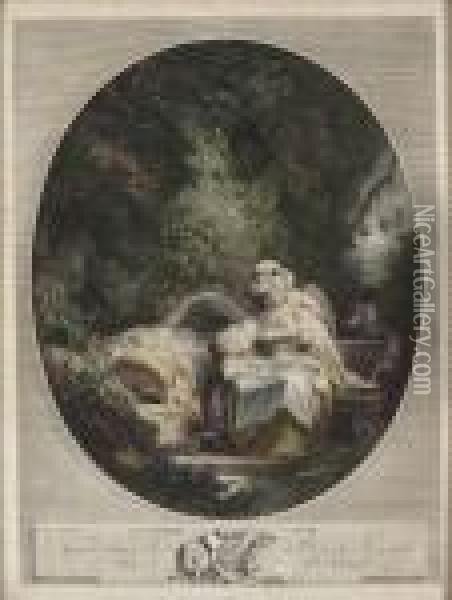 La Bonne Mere Oil Painting - Jean-Honore Fragonard