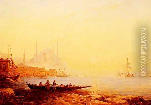 Constantinople Oil Painting - Felix Ziem
