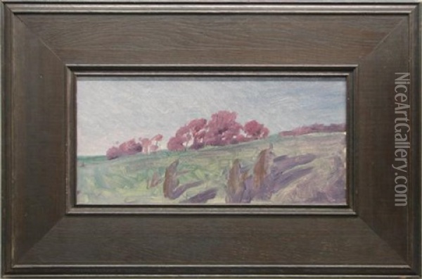 Jefferson Highlands Oil Painting - George Hawley Hallowell
