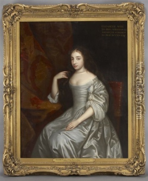 Portrait Of Elizabeth Oil Painting - Jacob Huysmans