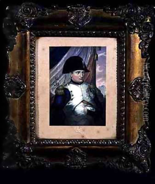 Napoleon Bonaparte (1769-1821) Oil Painting - George Baxter